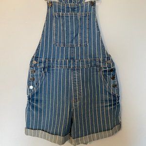 Cello Denim Short Overalls